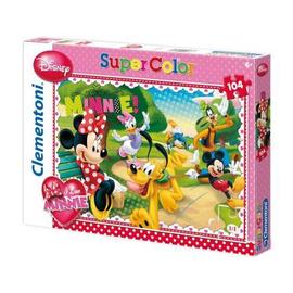 Coffret de 4 puzzle de 4 pieces Minnie en bois enfant 