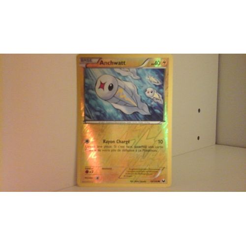 Carte Pokémon Anchwatt Holo Reverse 44/108 N & B Explorateurs Obscurs Fr Neuf