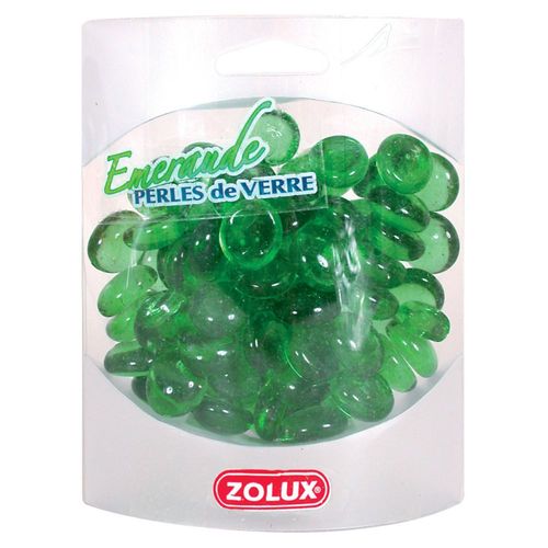 Zolux - Perles De Verre Emeraude - 400g