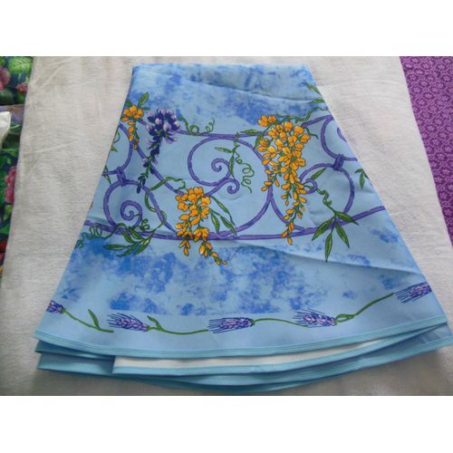 Nappe Ronde Bleue