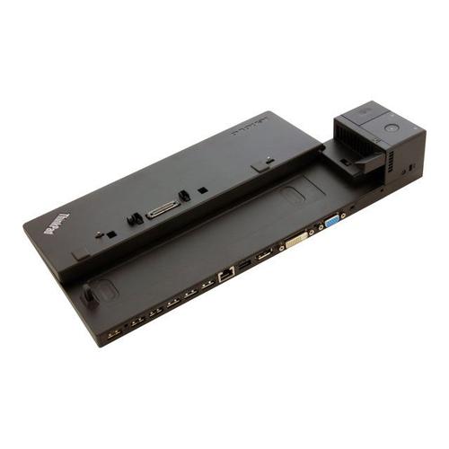 Lenovo ThinkPad Pro Dock - Réplicateur de port - VGA, DVI, DP - 65 Watt - Europe