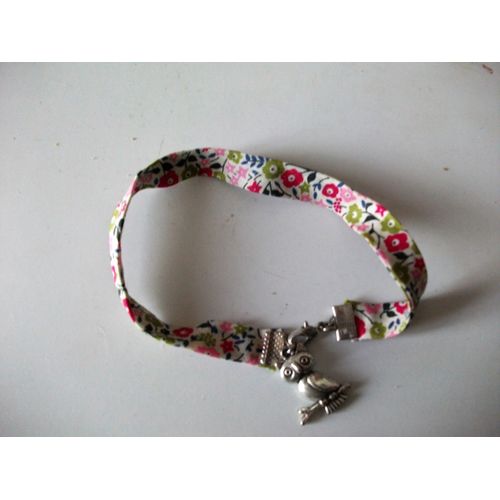 Bracelet De Tissu À Fleur