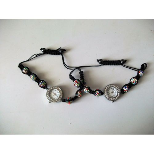 Bracelet Montre Shamballa Multicolore