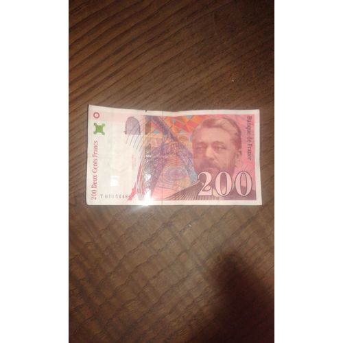 Billet 200 Francs Eiffel 1996