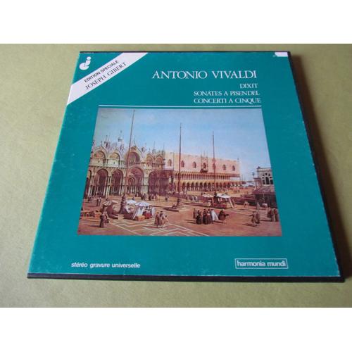 Antonio Vivaldi Dixit Sonates A Pisendel Concerti A Cinque Edition Speciale Joseh Gibert
