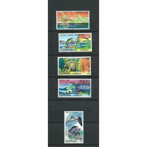 Protection De La Nature Espagne 1978