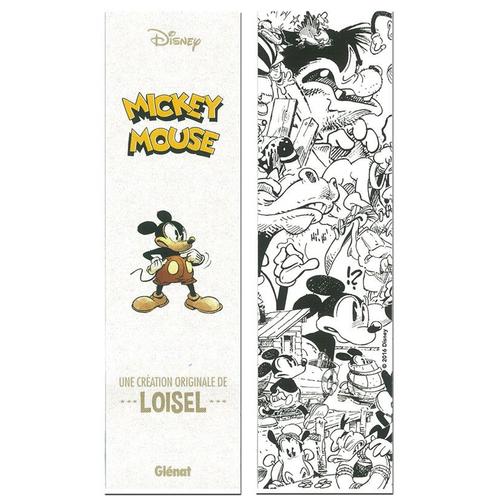 Marque Page Mickey De Loisel (Glénat 2016)