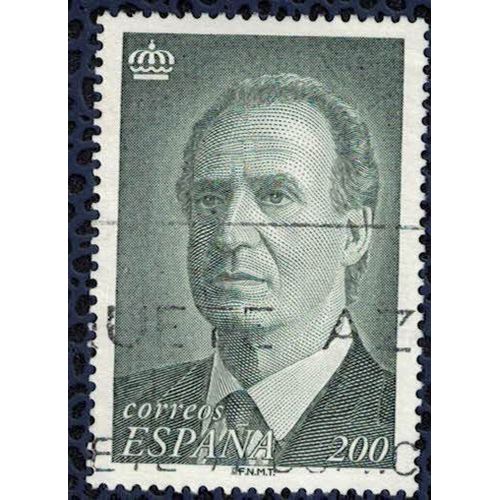 Espagne 1996 Oblitéré Used King 200 Pesetas Roi Juan Carlos I Su