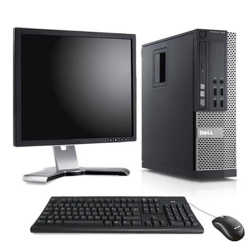 Dell Optiplex 790 Format SFF 2,7Ghz / 4 Go / 250 Go + Ecran 17 pouces