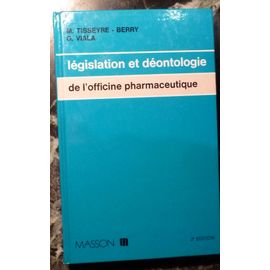 Legislation Et Deontologie De L'officine Pharmaceutique