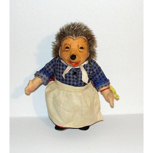 Herisson Madame Figurine Grand Modele Vintage Steiff Figurine 26cm