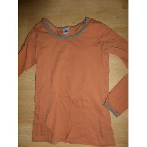 Chemise Petit Bateau Petite Chemise Coton 8 Ans Orange