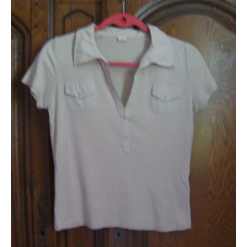 Polo Écru 3 Suisses - Taille 38