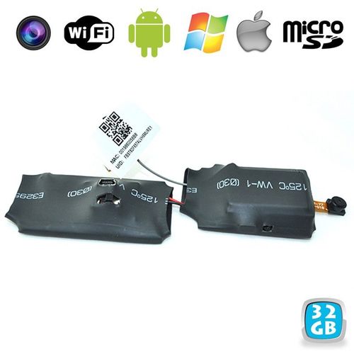 Caméra Miniature Wifi Point To Point Surveillance Smartphone Android Iphone 32Go YONIS
