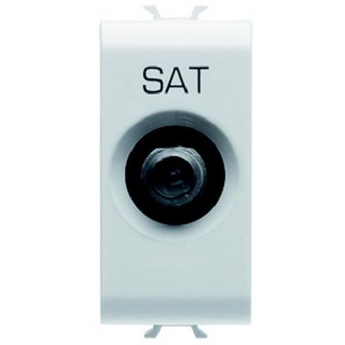 Gewiss-PRISE TV SAT 1M DIR. CONNEC. F-F BL