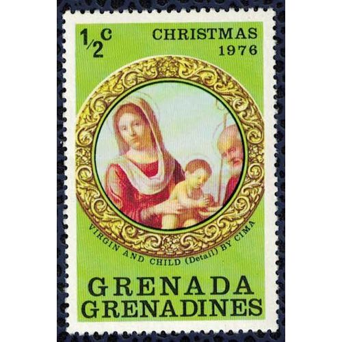 Grenade Grenadines 1976 Neuf La Vierge Avec L'enfant Par Cima Da Conegliano Su