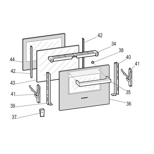 VERRE PORTE FOUR BC 99 P XA REP 36 POUR FOUR SCHOLTES - C00273999