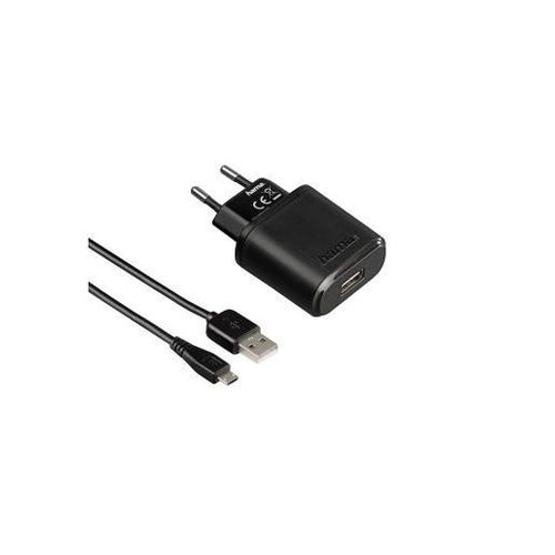 Hama-Kit Chargeur Secteur Auto-Detect Pour Tablettes Galaxy, 5 V/2.4 A, Noir