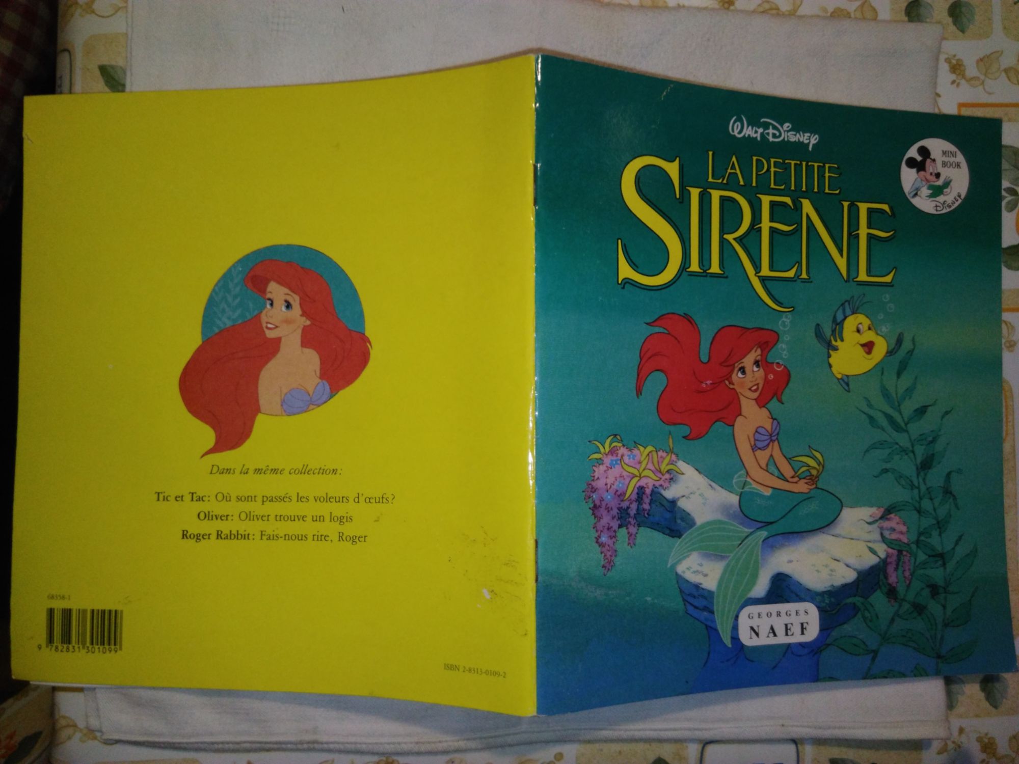 La petite sirene : Disney - 2017050725 - Livres pour enfants dès 3