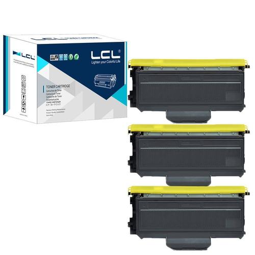 LCL TN2120 TN2110 (3-Pack, Noir) Cartouche de Toner Compatible pour Brother HL-2140 HL-2150 HL-2170W /MFC-7440N/7450 MFC-7840W DCP-7040/7030