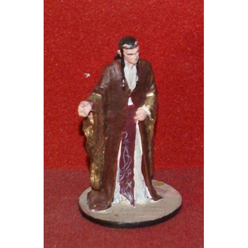 Figurine Le Seigneur Des Anneaux N 15 Elrond Au Conseil A Fondcombe Avec Son Fascicule