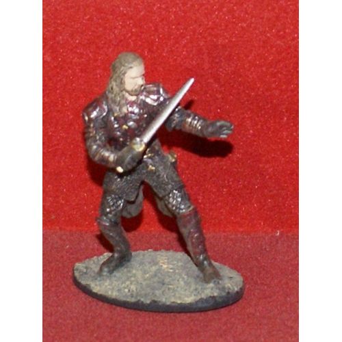 Figurine Le Seigneur Des Anneaux N 17 Eomer Dans Les Plaines Du Rohan Avec Son Fascicule