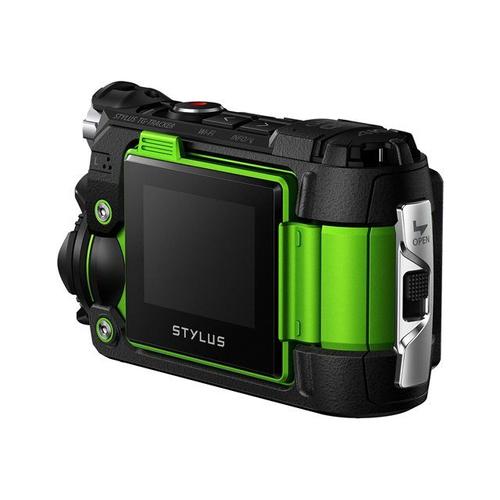 Olympus Stylus Tough TG-Tracker vert - Caméra embarquée 4K - Wi-Fi - sous-marin jusqu'à 30 m