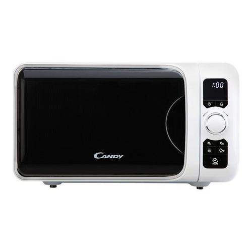 Candy EGO G25DCW - Four micro-ondes grill - pose libre - 25 litres - 900 Watt - blanc métallisé