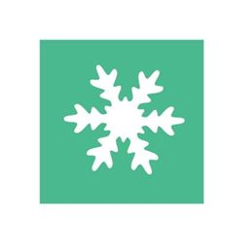 Cwr - Perforatrice À Levier - Snowflake - 2.5 X 2.5 Cm