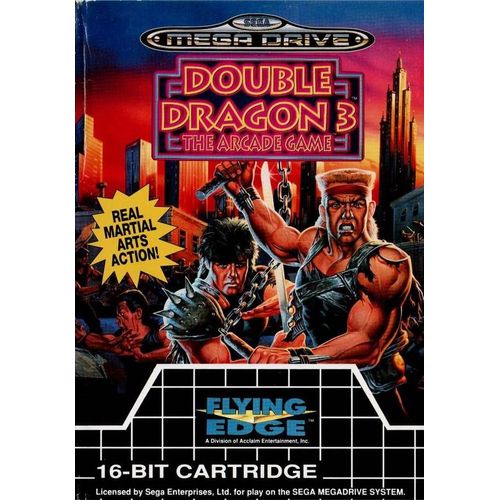 Double Dragon 3 - The Arcade Game Sega Megadrive