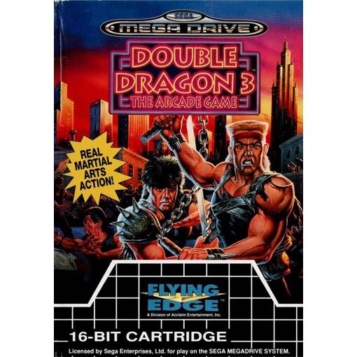 Double Dragon 3 - The Arcade Game Sega Megadrive