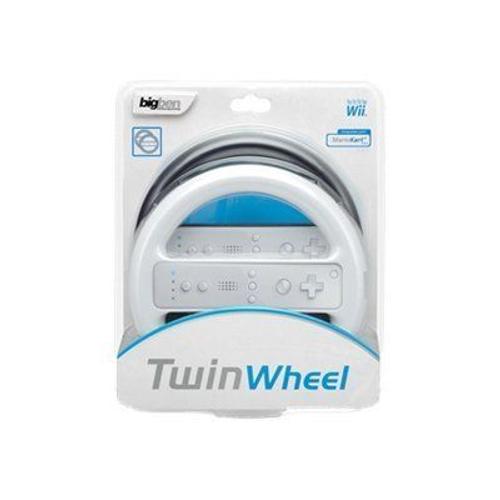 Bigben Interactive Mini Wheel Twin Pack - Volant - Pour Nintendo Wii Remote, Wii Remote Plus, Wii Remote With Wii Motionplus