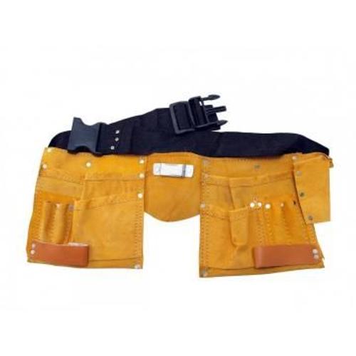 Ceinture porte outils en cuir  11  poches