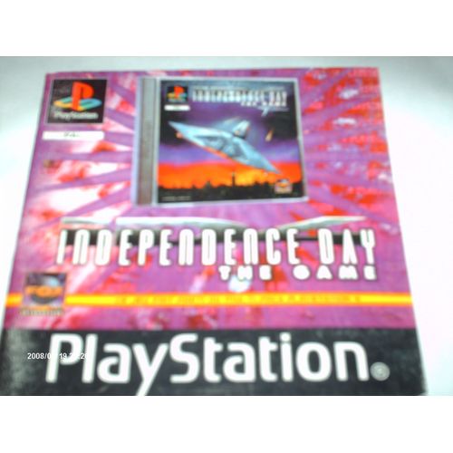 Sony Playstation - Independence Day The Game - Livret Mode D'emploi