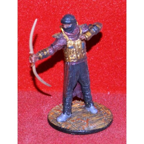 Figurine Le Seigneur Des Anneaux N 52 Archer Haradrim Champs De Pelennor Avec Son Fascicule