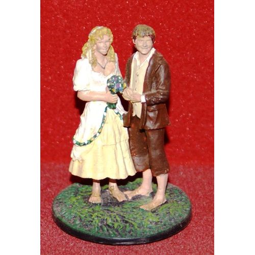 Figurine Le Seigneur Des Anneaux N 55 Sam Et Rosie A Hobbitebourg Avec Son Fascicule