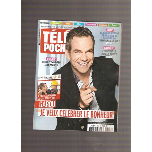 Télé Poche 2546 Garou Fais Pas Ci Fais Pas Ca  Le Thon