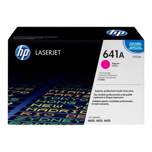 HP 641A - Magenta - originale - LaserJet - cartouche de toner (C9723A) - pour Color LaserJet 4600, 4610, 4650