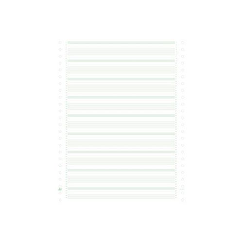 Exacompta - Papier perforé - vert - 380 x 279 mm - 70 g/m² - 2000 feuille(s)