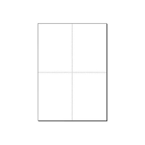 Sigel LP711 - Papier carte postale - blanc - A6 (105 x 148 mm) - 185 g/m² - 80 carte(s) ( 20 feuille(s) x 4 )