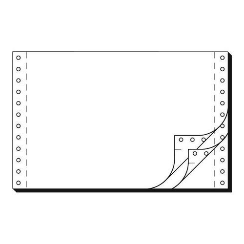 Sigel DIN-Computer paper - Papier perforé - 152.4 x 240 mm - 56 g/m² - 1200 feuille(s)