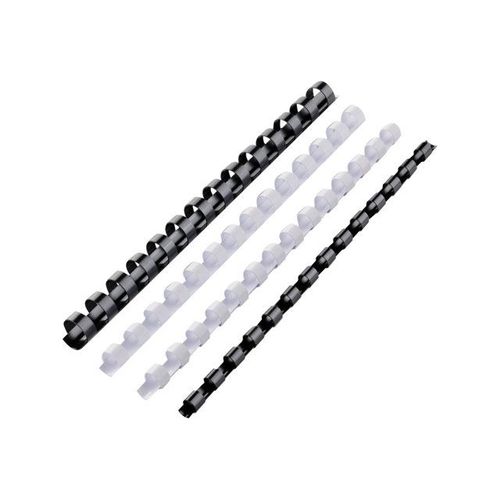 GBC CombBind - 8 mm - 14 anneaux - A5 (148 x 210 mm) - 95 feuilles - noir - 100 unités peigne de reliure en plastique - pour P/N: 2101435, 4400399, IB271106, IB271717