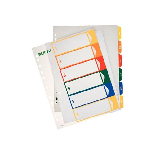 Leitz Pc Printable Index - Fiches - 6 Carte(S)