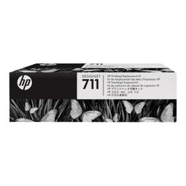 HP 711 - Noir, jaune, cyan, magenta - tête d'impression - pour DesignJet T120 ePrinter, T520 ePrinter