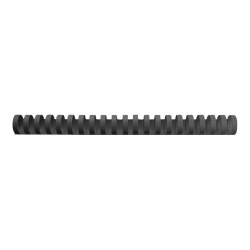 GBC CombBind - 16 mm - 21 anneaux - A4 (210 x 297 mm) - 145 feuilles - noir - 100 unités peigne de reliure en plastique - pour P/N: 2101435, 4400399, IB271106, IB271717