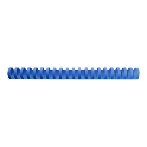 GBC CombBind - 25 mm - 21 anneaux - A4 (210 x 297 mm) - 225 feuilles - bleu - 50 unités peigne de reliure en plastique - pour P/N: 2101435, IB271106, IB271717