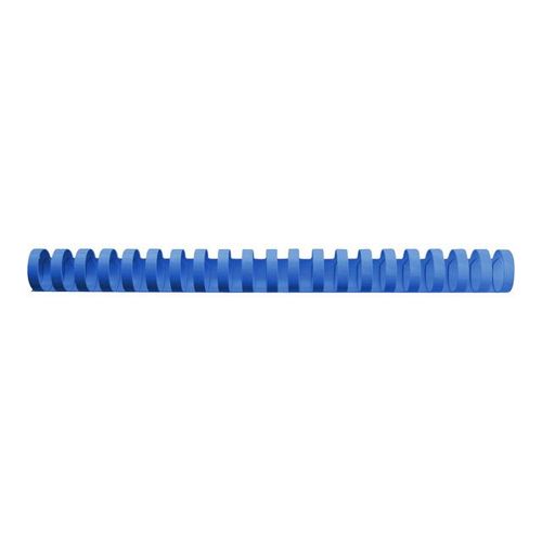 GBC CombBind - 16 mm - 21 anneaux - A4 (210 x 297 mm) - 145 feuilles - bleu - 100 unités peigne de reliure en plastique - pour P/N: 2101435, 4400399, IB271106, IB271717