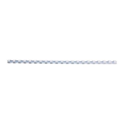 GBC CombBind - 14 mm - 21 anneaux - A4 (210 x 297 mm) - 125 feuilles - blanc - 100 unités peigne de reliure en plastique - pour P/N: 2101435, 4400399, IB271106, IB271717