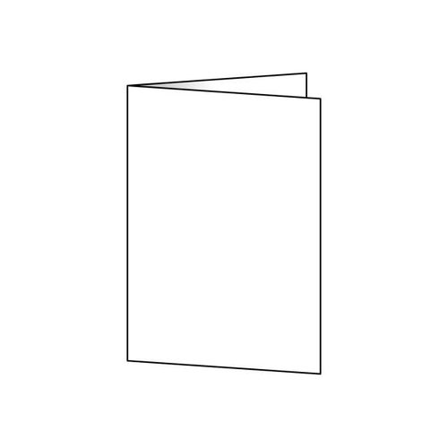 Sigel Folding DP671 - Carte à 2 plis - blanc brillant - A6 (105 x 148 mm) - 185 g/m² - 50 carte(s)