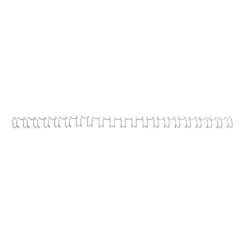 GBC MultiBind - 14 mm - 21 anneaux - A4 (210 x 297 mm) - 130 feuilles - argenté(e) - 100 unités fil de ligature - pour P/N: IB271212, IB271250